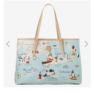 Northeastern Harbors Large Tote w/Organizer